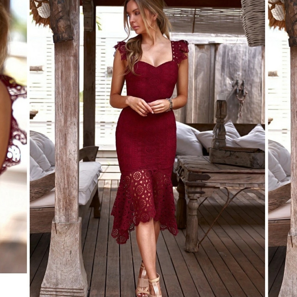 Two Sisters The Label GISELLE DRESS - RED
